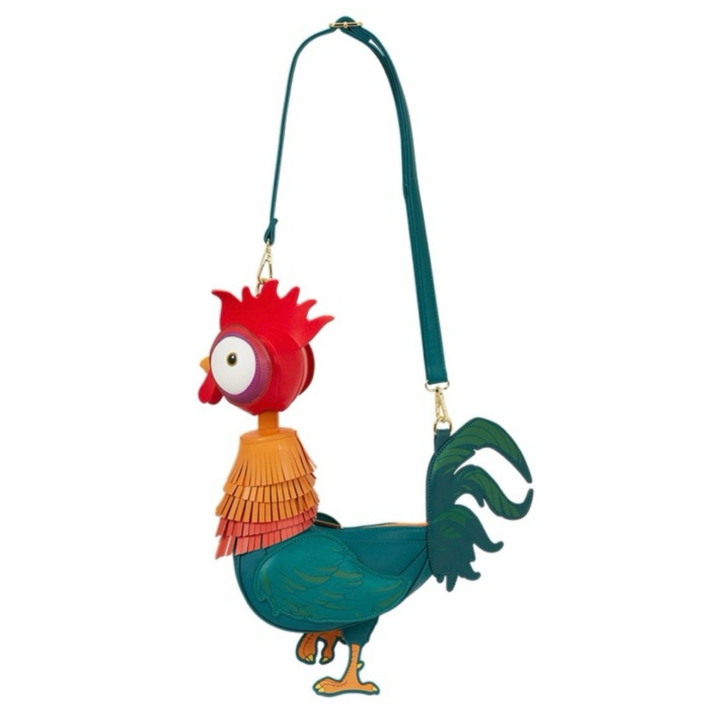 Loungefly Heihei Plush and Crossbody Bag Set of 2 for Fans. - Picture 5 of 9